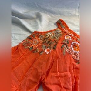 Cactus Rose Vintage Collection cute open shoulder top